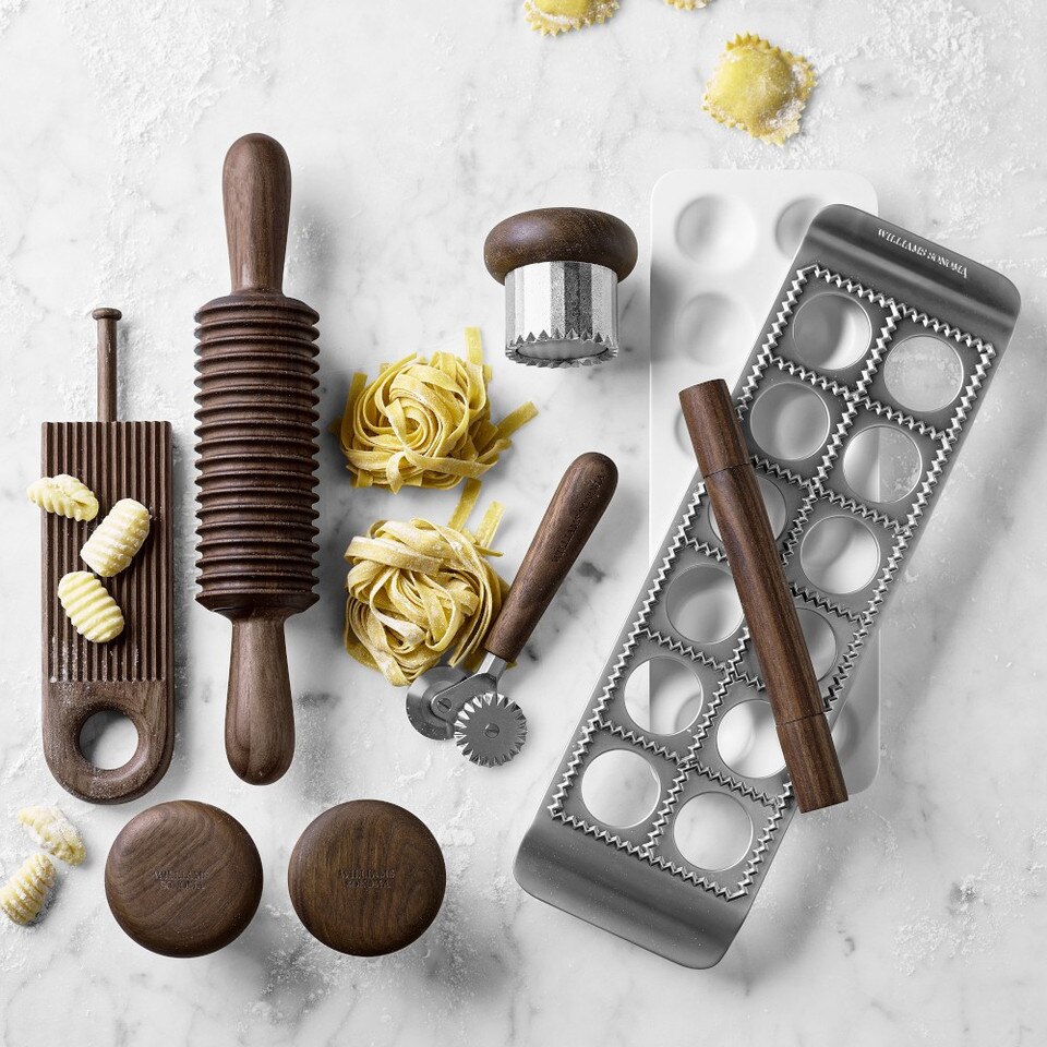 Williams Sonoma Ravioli Tray with Rolling Pin & Mould Williams Sonoma AU